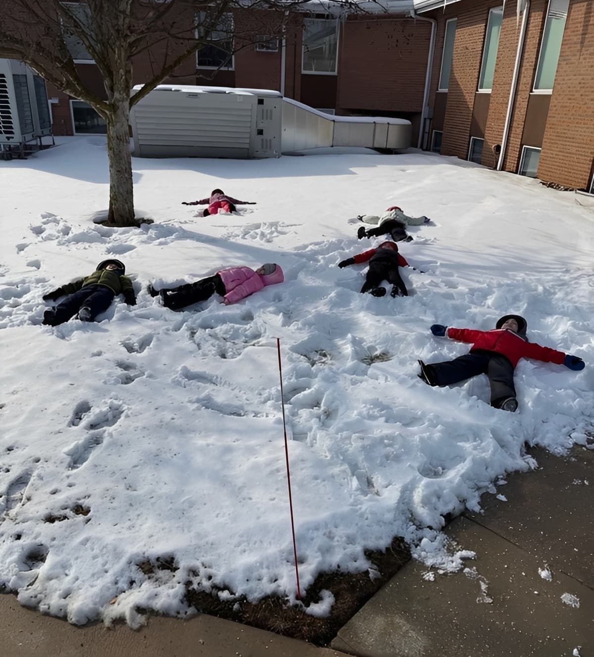 A child at play in the classroom